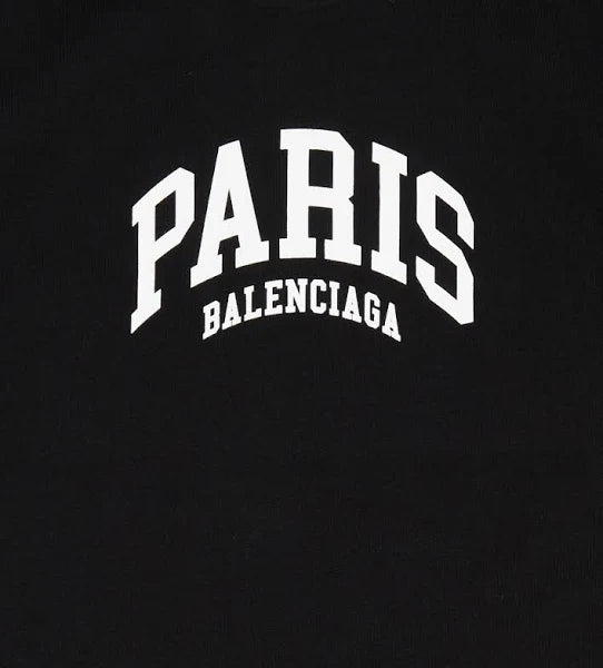 Balenciaga 'Cities Paris Cotton Jersey T-shirt' - South Steeze 