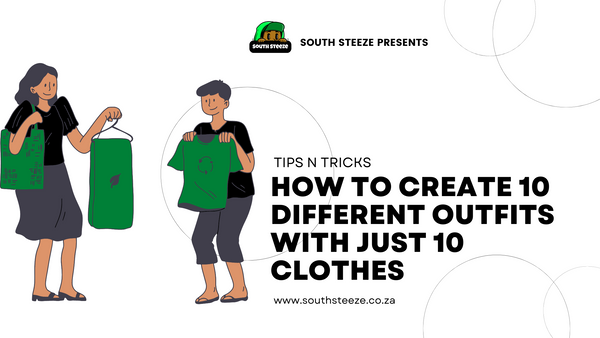 How to Create 10 Different Outfits With Just 10 Clothes