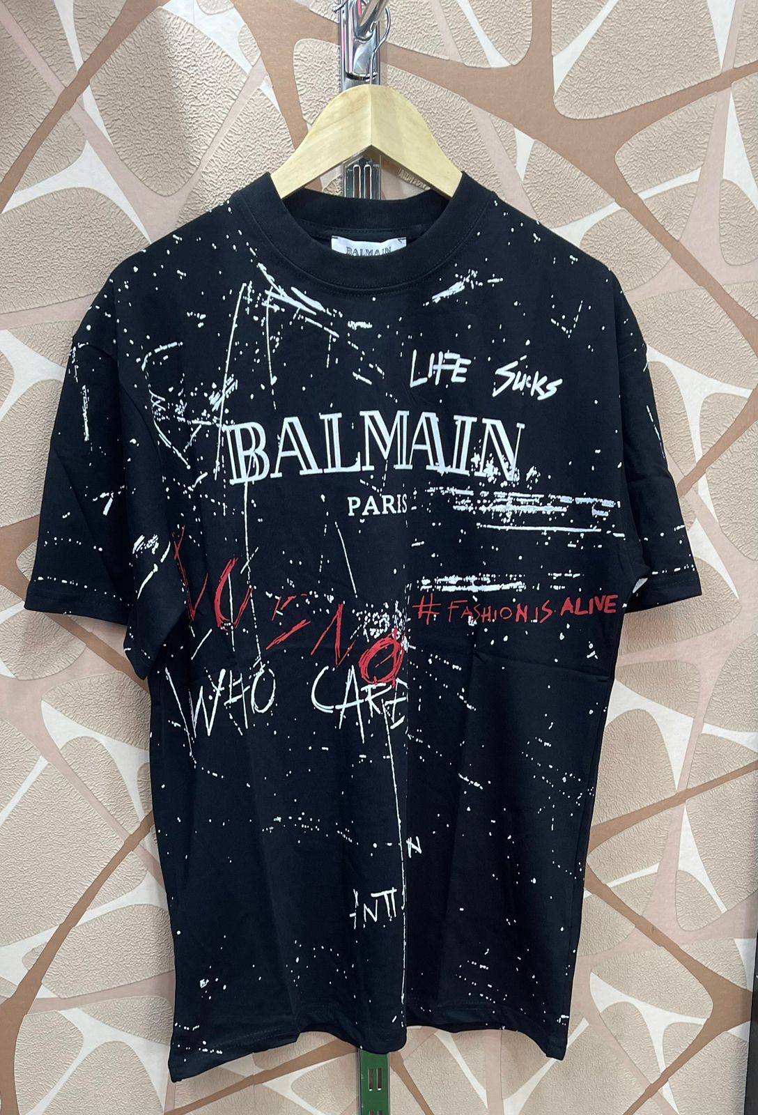 Balmain 'Paris' T-shirt