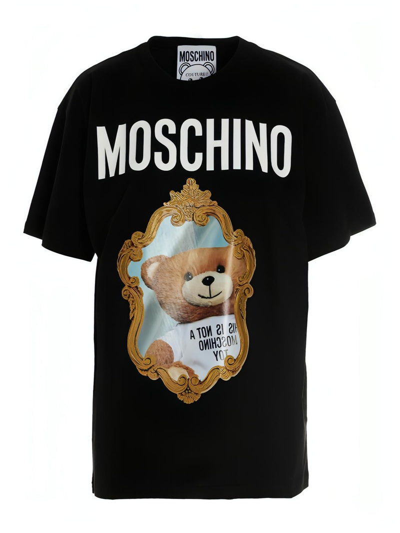 Moschino 'Mirror Teddy Bear' Unisex  T-shirt - South Steeze 
