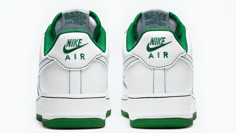 Nike Air Force 1 Green & White - South Steeze 