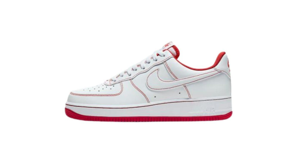 Nike Air Force 1 Red & White - South Steeze 